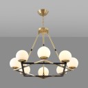 Loft Industry Modern - Cross Triangle Chandelier